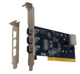 Unibrain FireBoard Blue 1394a PCI Adapter Dealer Singapore